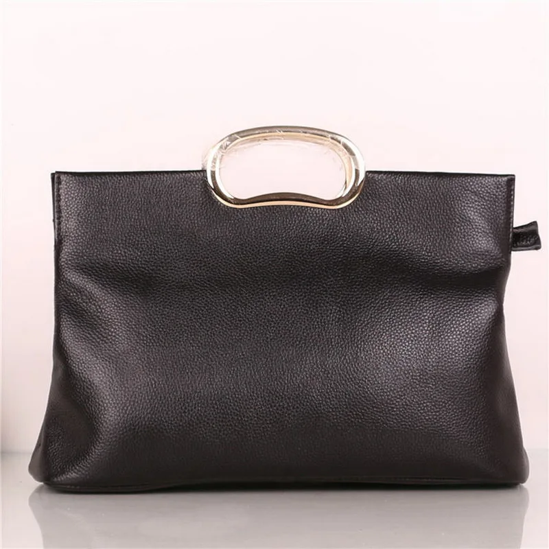 

2019 Hot Sale New Arrival Women Women's Handbags Lychee Style Genuine Cow Leather Handbag Large Capacity Soft Big Brand Bag