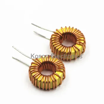 

5Pcs 100uH 3A Toroid Core Inductor Wire Coil Wind Wound 13mm Outer Dia for DIY