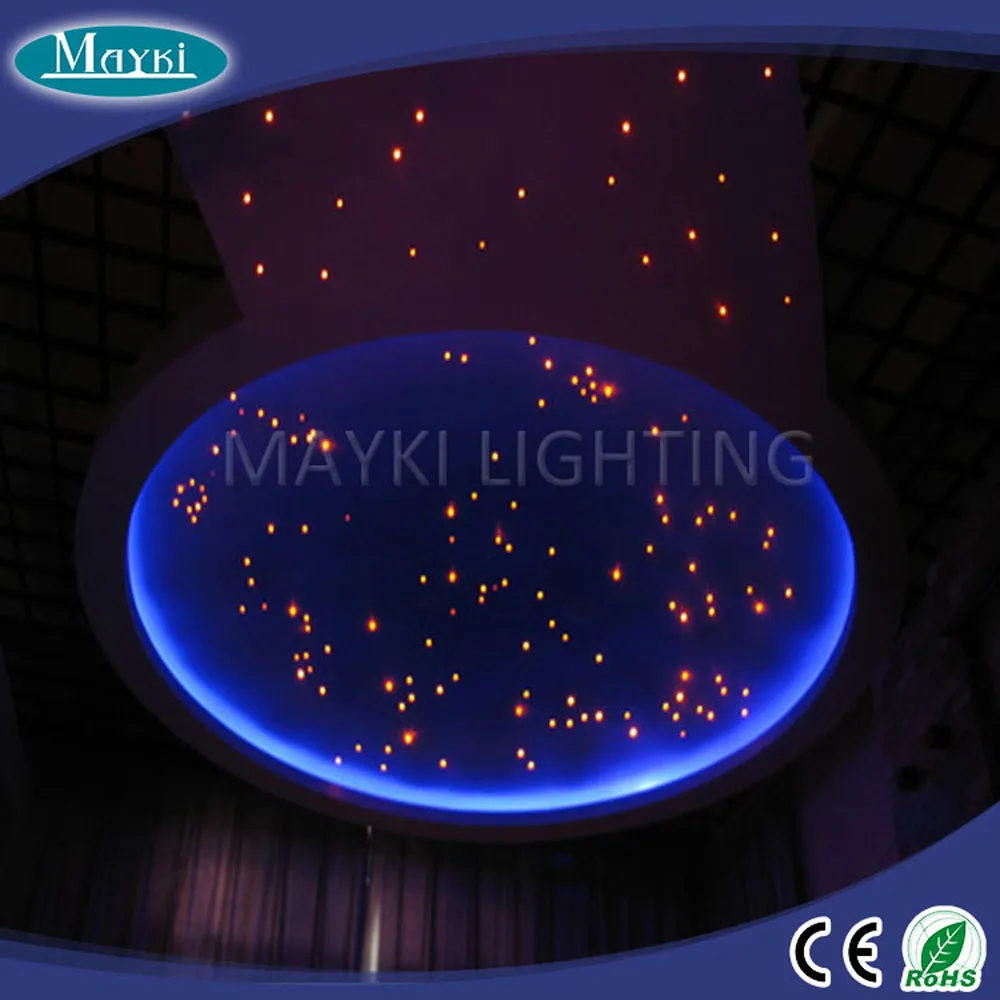 10W lighting 6colors wheel fiber optics sky star ceiling projector night light10001000