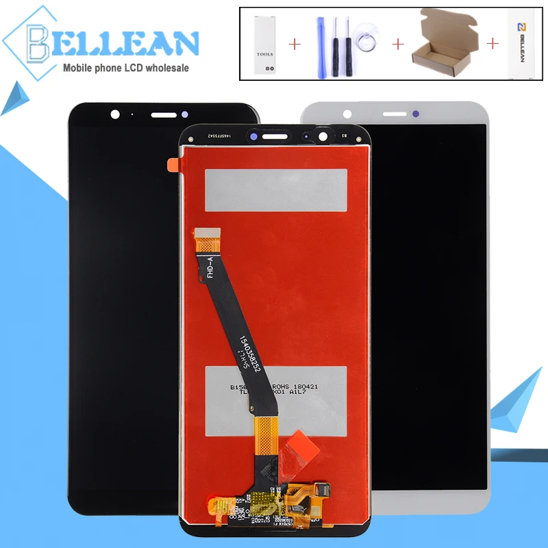 

Catteny 1Pcs For Huawei P Smart Lcd Enjoy 7S Display Touch Screen Digitizer Assembly Replacement For Honor 9 lite Lcd+Tools