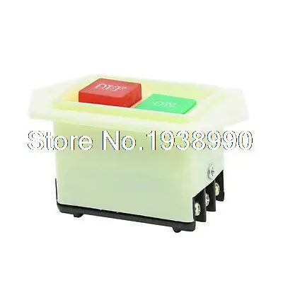 

AC 220/380V 5A ON/OFF Start Stop Self-Locking Push Button Switch