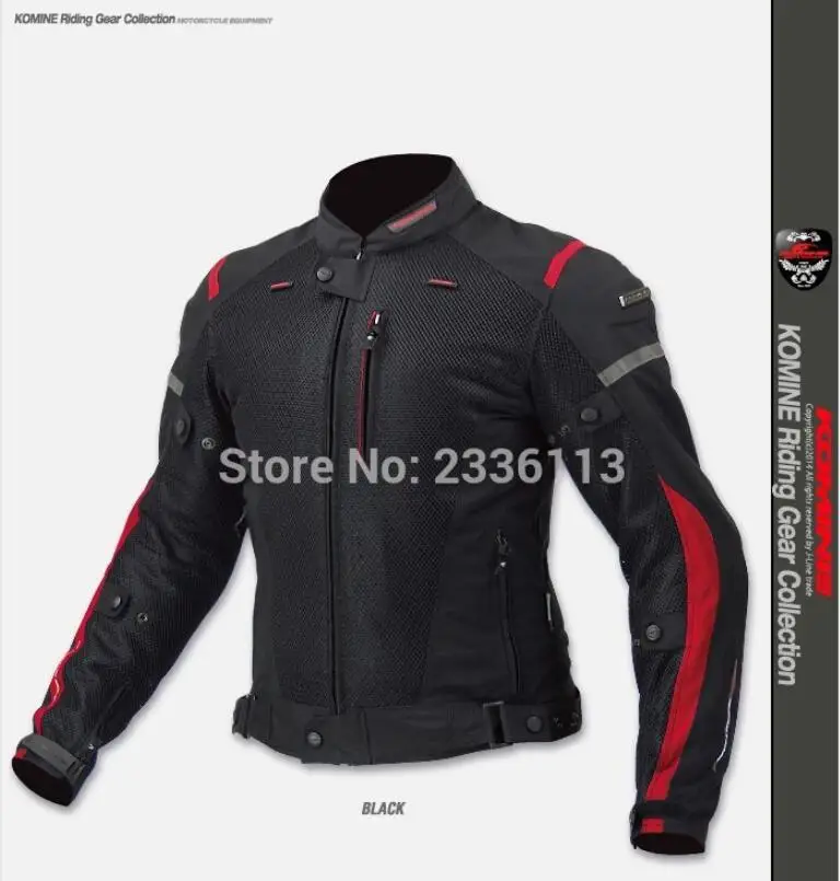 New free shipping KOMINE JK-069 high quality mesh fabric sportswear motorcycle supporting protective clothing 20