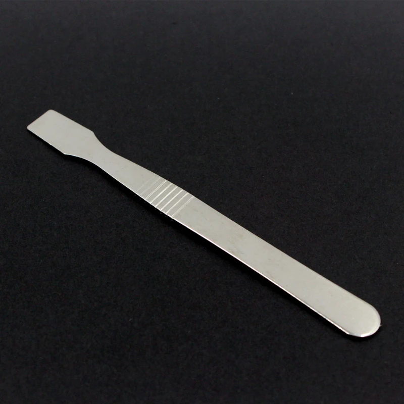 

Stainless steel blade knife tin solder paste stir Knife crowbar to open shell split shell tool disassemble tool