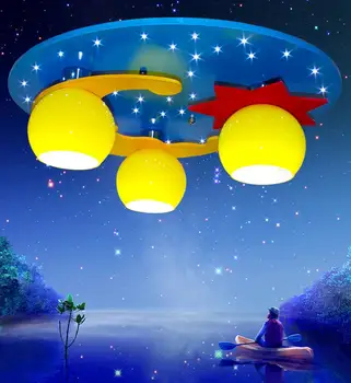 

Modern children's ceiling lamp led lamp cute cartoon children lighting high-power E27 led light Ceiling Lights For AAC 90--260V