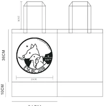 100 шт 31 см* 36 см Высота холст Хлопковая Сумка-тоут индивидуальный логотип модные женские туфли сумка Eco для рекламная компания Университет активности