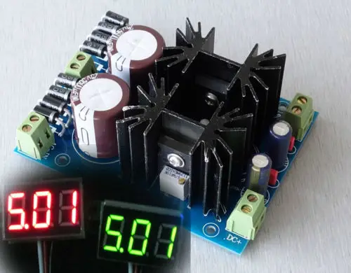 

Assembled LT1083CP high-power linear hifi regulated DC POWER BOARD 2.0 channel