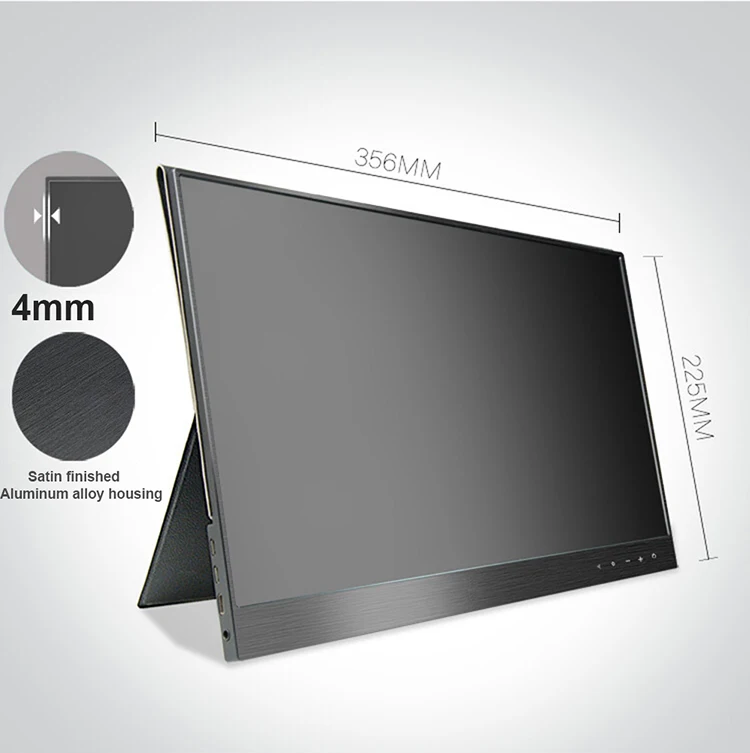 

15.6" Ultra-slim 4K 3840*2160 portable monitor-HDMI Type-C- ideal for Xbox, PS station, Switch game console, Raspberry, computer