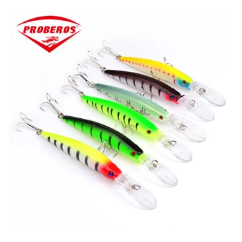 

PRO BEROS Road sub 14.7g bait 14.5cm Fishing lure looed yaminer snakehead hard bionic bait with two 4# fishhook DW1185