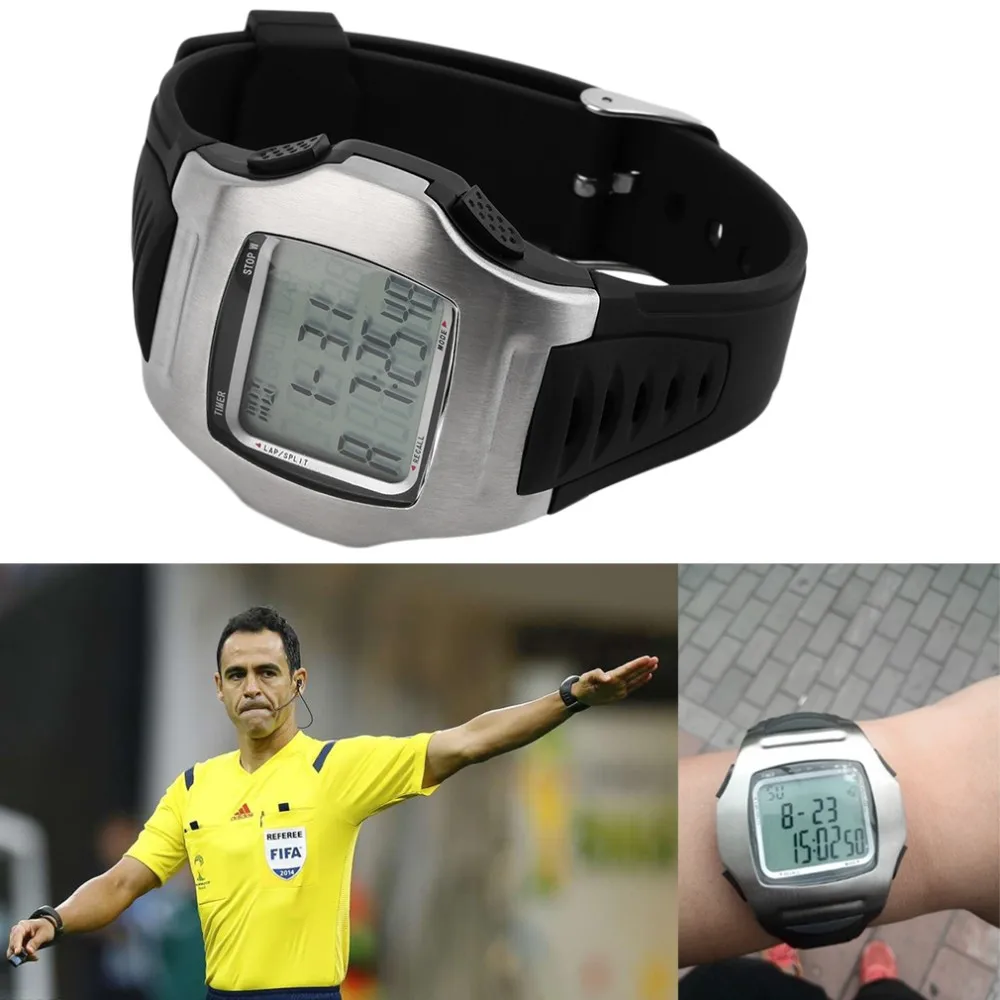 Футбол рефери спортивная игра Матч наручные часы Футбол хронограф бесплатная доставка