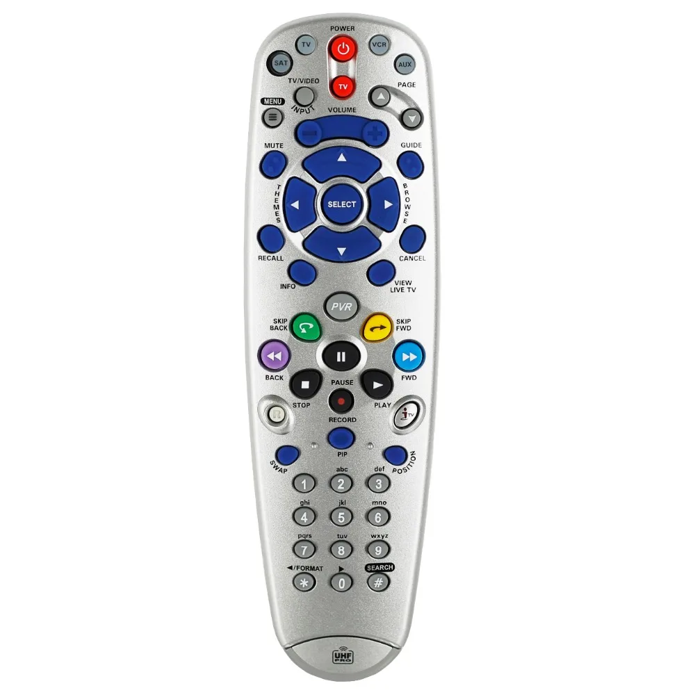 

New remote control Suitable for Bell 168590 SAT TV VCR AUX 4 in 1 controller