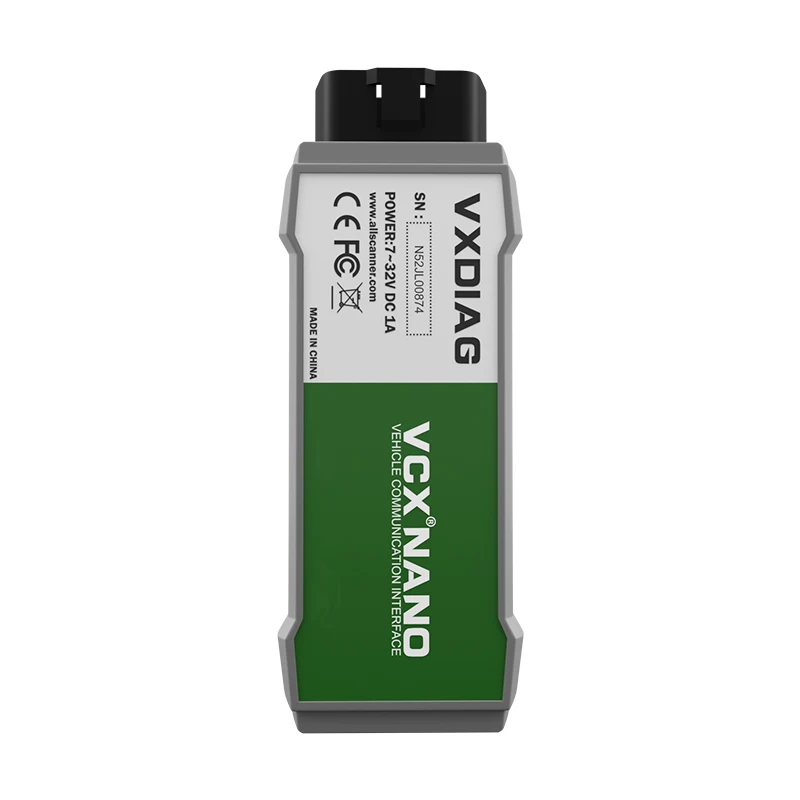 VXDIAG VCX NANO obd2 сканер диагностический инструмент для JLR онлайн Программирование SDD