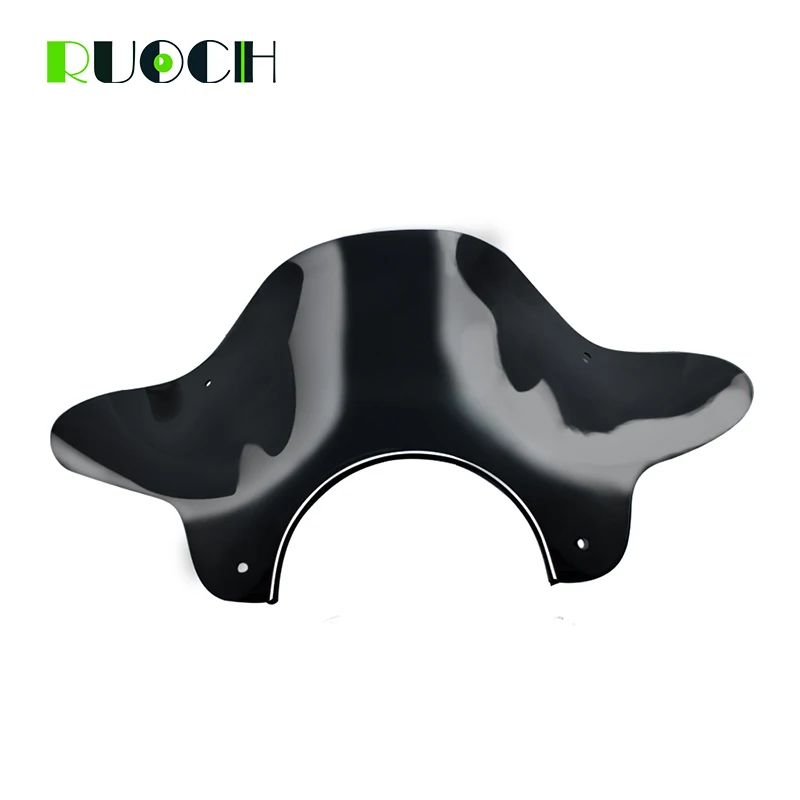 

Universal Motorcycle Windshield Windscreen for Cruiser Harley Sportster XL883 1200 Kawasaki VN800 900 Honda Shadow 1100 CMX250C