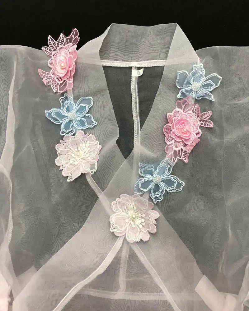 embroidery lace appliques parches 5