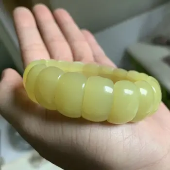 

natural lemon jade beads bracelet natural gemstone bangle gemstone jewelry for woman for gift wholesale !