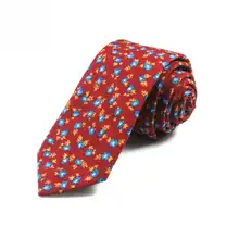 6 см Для мужчин галстуки Мода Повседневное Для Мужчин's Цветочный принт галстук костюм Узкие галстуки тонкий хлопок шеи галстук ткань