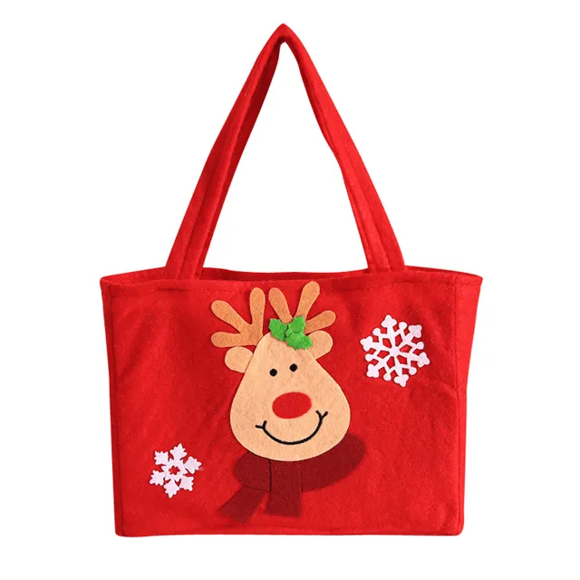 Christmas Decorations For Home Santa Claus Snowman Gift Candy Bag StockingXmas Tree Party Home Decor Christmas Gift Bags