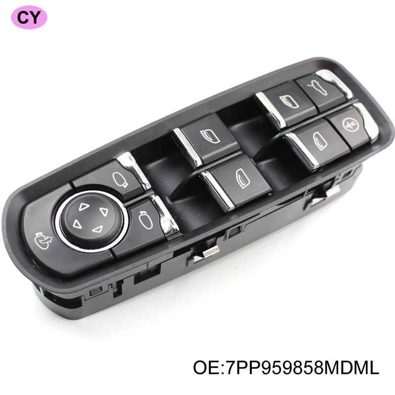 

High Quality Front Door Window Switch For Porsche 10-15 Panamera 11-14 Cayenne 7PP959858MDML