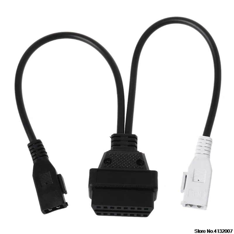 

2X2 16 Pin Female OBD2 Diagnostic Connector VAG Adapter Cable For VW AudiT Skod 828 Promotion