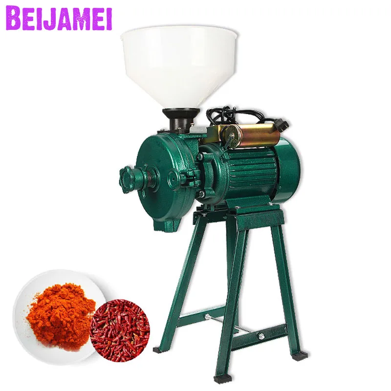 Beijamei Factory Wet Dry Grain Grinder Machine Commercial Electric