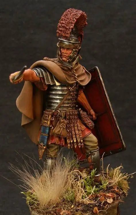 

1:24 Resin Figure Model Kit Unassambled Unpainted //G475 Roman warrior