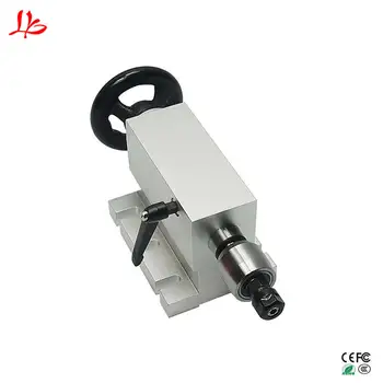 

CNC activity Tailstock Center height 65mm with chuck collet ER11 for Rotary Axis 4th Axis