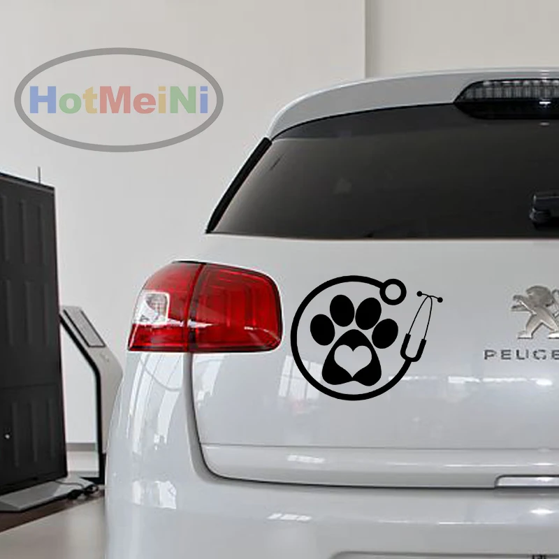 HotMeiNi наклейка для автомобилей 13 см * 11 ветеринар персональный Мультфильм oem