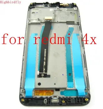 

highbirdfly For Xiaomi Redmi 4X Lcd Screen Display WIth Touch Glass DIgitizer WIth Frame Assembly Replacement