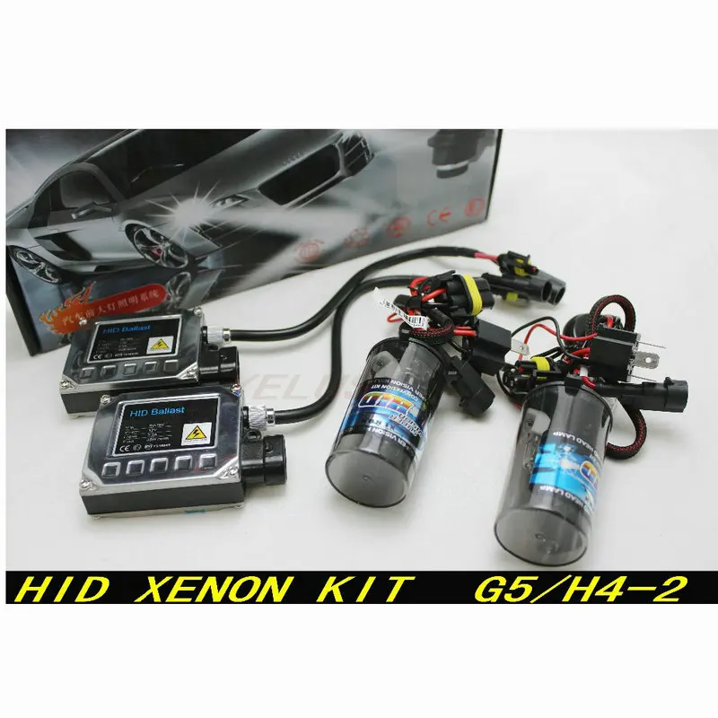 

hid xenon kit 12v 35w ballasts single beam Auto headlight car lamp H4-2 6000k White 4300k 8000k,10000k,12000K