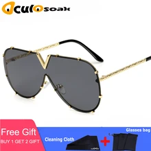 Поступление V большие солнцезащитные очки UV400 женские брендовые Дизайнерские мужские роскошные солнцезащитные очки с зеркальным покрытием женские