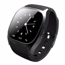 Original Bluetooth Smart Uhr M26 uhr Barometer Alitmeter Musik Schrittzähler für Android IOS Telefon pk u8 u80 smartwatch