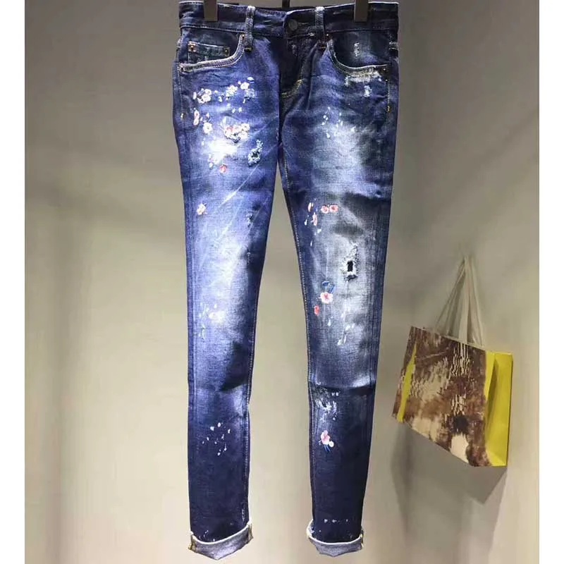 women's embroidered jeans sale