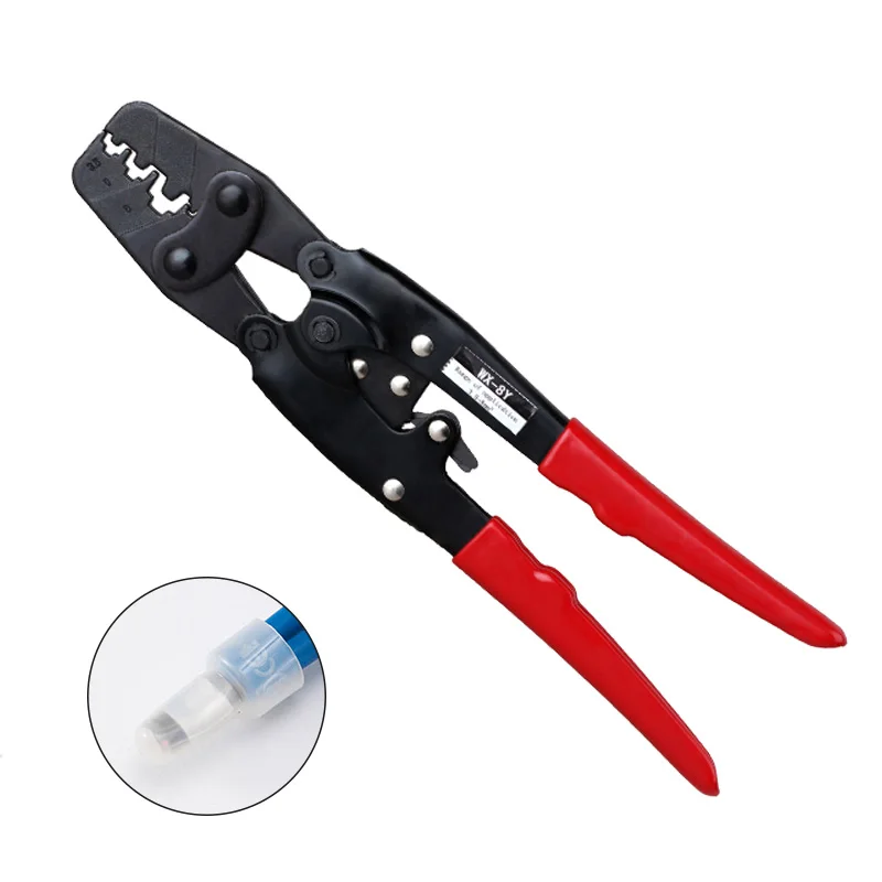 

Japanese Ratchet crimping tools for crimping cap insulated closed terminals WX-8Y Crimpper Hand tools
