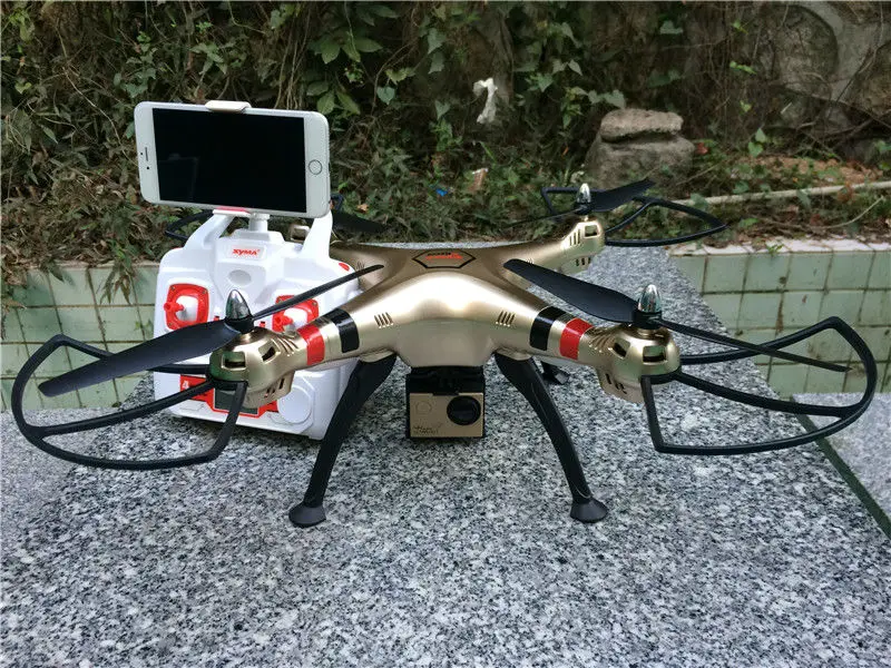 SYMA X8C X8W X8G X8HG X8 RC Drone With SJ9000 16MP 4K WiFi Camera 2.4G 4CH FPV Quadcopter Professional Drone Helicopter 4 Colors