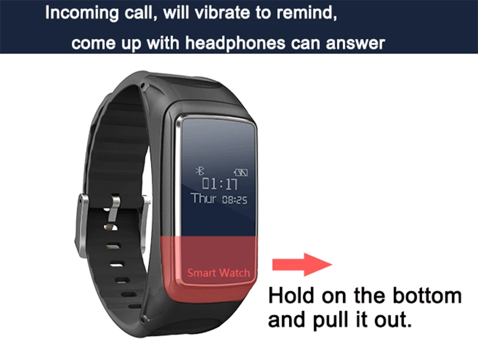 Itormis Talk Band Smart TalkBand Браслет Смарт Bluetooth наушники Беспроводной вызова PK huaweis B3 B5 для IOS и Android