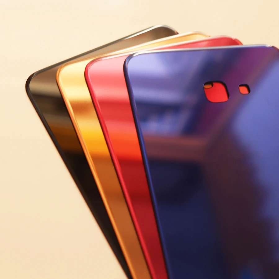 Оригинальный чехол на заднюю крышку аккумулятора для Samsung Galaxy J4 + j4 plus j415 с клейким