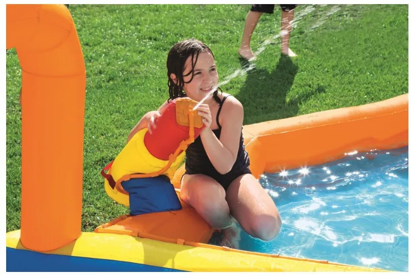 inflatable water slide 53305 Large Waterslide Playground Outdoor water slide (10)