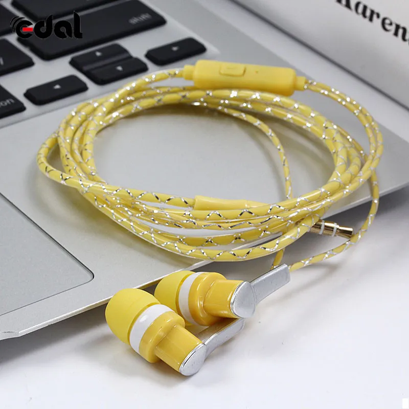 Universal Wired Earphone HiFi Stereo Super Bass Headphone Music In-ear Headset 3.5mm With Mic for Android Phone | Электроника