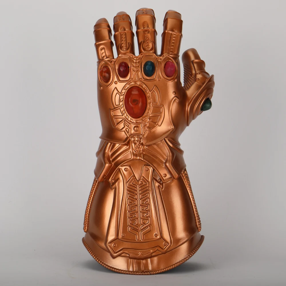 Avengers 4 Endgame Thanos Infinity Gauntlet Cosplay Arm Thanos Latex Gloves Arms Armor Marvel Superhero Weapon Party Props (3)