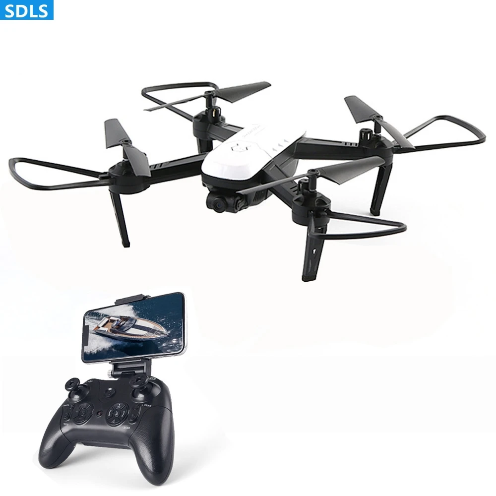 

2.0MP WIFI FPV HD Camera 2.4G 4CH Mini RC Drone Quadcopters Altitude Hovering One Key Return RC Helicopter Max 18 Mins Play Time
