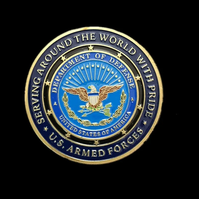 Wholesale Classical Untie States Challenge For Gift US Army Coins 