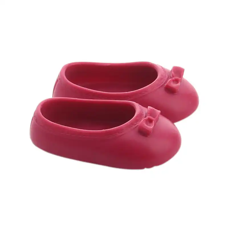 red doll shoes