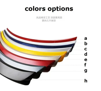 

Fit for Hyundai Verna ABS spoiler