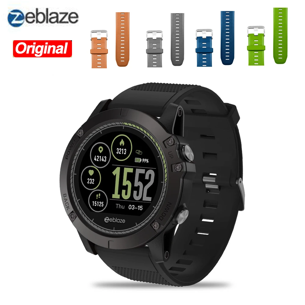 

New Zeblaze VIBE 3 HR Smartwatch IP67 Waterproof Wearable Device Heart Rate Monitor IPS Color Display Sport Smart Watch