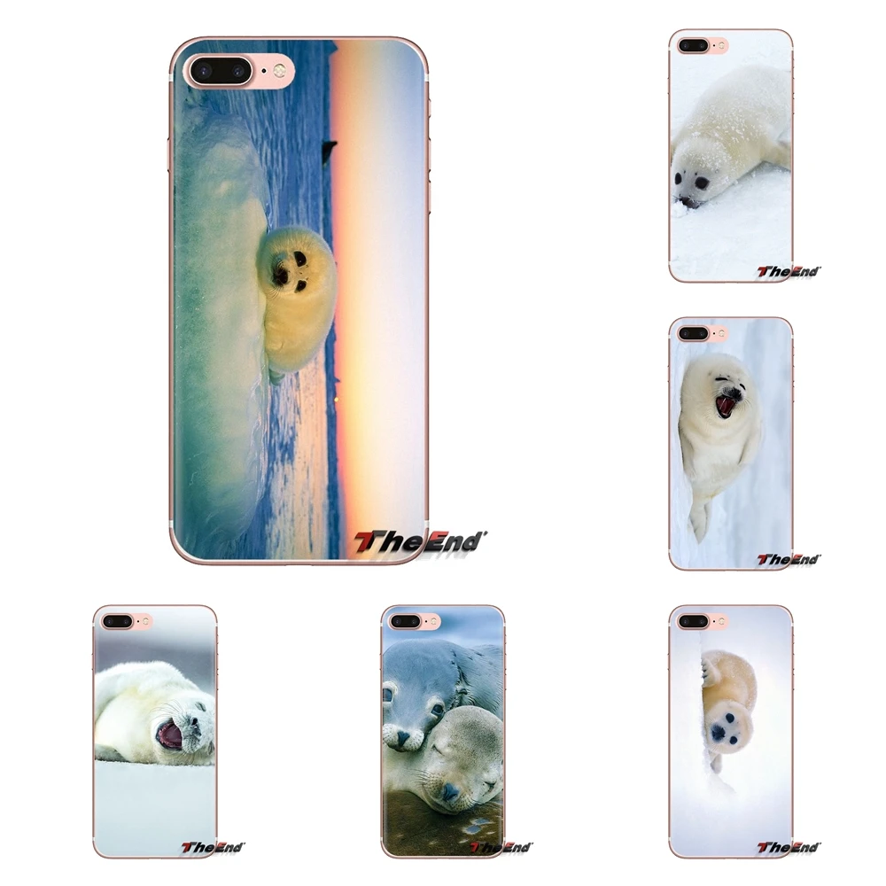

Baby Seal Arctic Snow Nature Transparent Soft Shell Covers For Xiaomi Redmi 4A S2 Note 3 3S 4 4X 5 Plus 6 7 6A Pro Pocophone F1
