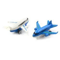 Новый Пластик детская Вытяните назад плоскую пассажирский самолет игрушка самолета для детей игрушки для подарков