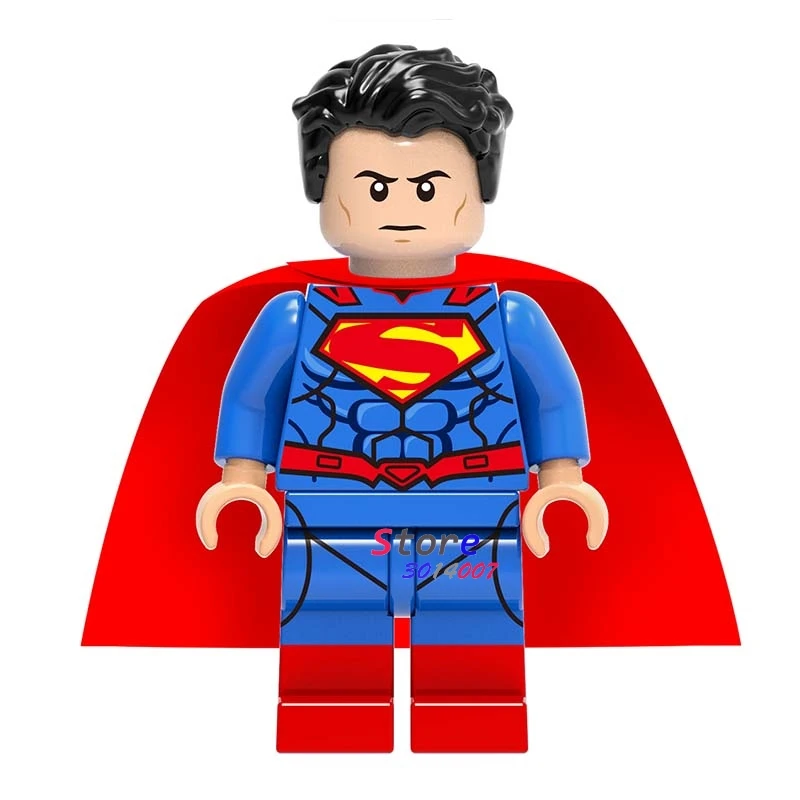 Один супергерой marvel dc comics Лига Справедливости Супермен строительные блоки модели Кирпичи игрушки для детей комплект - Цвет: 667