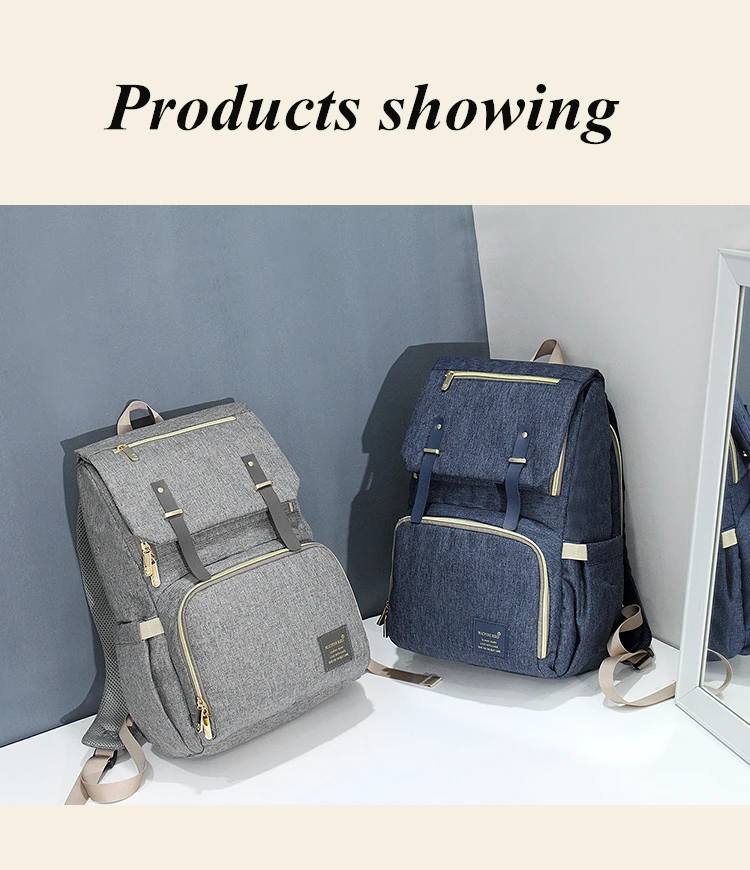 Fashion Diaper Bag Usb Interface Large Capacity Waterproof Mummy Maternity Backpack Nappy Bag Travel Baby Stroller Bag For Mommy (24)