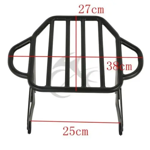 

Motorcycle Detachable Two UP Tour Luggage Rack For Harley Street Glide Road Glide FLHX FLTR