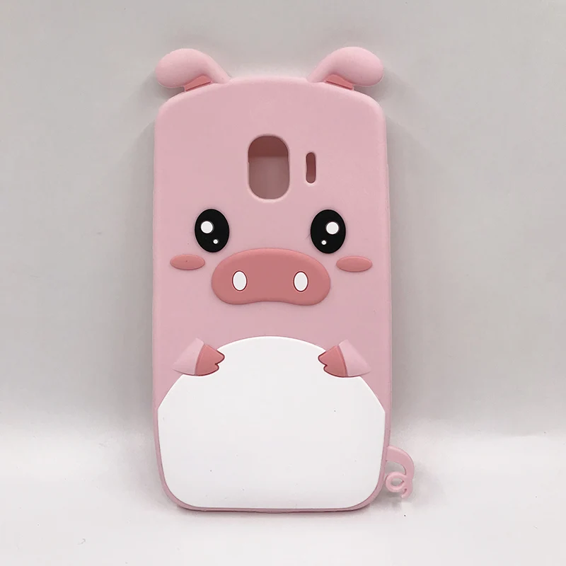 

For Samsung Galaxy J4 Case For Samsung Galaxy J6 3D Cute Pink Cartoon Silicone Soft Phone Back Cover For Samsung J8 Case Cover