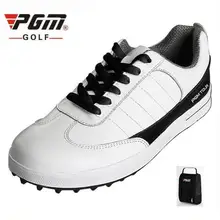 Для мужчин Пояса из натуральной кожи Туфли для гольфа дышащий ультра легкий Водонепроницаемый Спортивная обувь фиксированной Обувь ногтей противоскольжения Туфли для гольфа с Обувь сумки